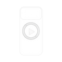 プレミアムパネル with MagSafe［ オリジナル - caseplayロゴ - ホワイト/C ］