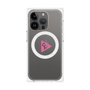 プレミアムパネル with MagSafe［ オリジナル - caseplayロゴ - ピンク/C ］