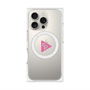 プレミアムパネル with MagSafe［ オリジナル - caseplayロゴ - ピンク/C ］