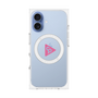 プレミアムパネル with MagSafe［ オリジナル - caseplayロゴ - ピンク/C ］