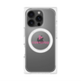 プレミアムパネル with MagSafe［ オリジナル - caseplayロゴ - ピンク/D ］