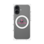プレミアムパネル with MagSafe［ オリジナル - caseplayロゴ - ピンク/D ］