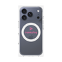 プレミアムパネル with MagSafe［ オリジナル - caseplayロゴ - ピンク/D ］