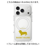 プレミアムパネル with MagSafe［ &UCHINOCO - バセット・ハウンド ］