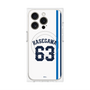 プレミアムパネル with MagSafe［ 埼玉西武ライオンズ- #63 HASEGAWA - ホーム ］