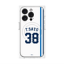 プレミアムパネル with MagSafe［ 埼玉西武ライオンズ- #38 T.SATO - ホーム ］