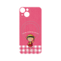 プレミアムパネル with MagSafe［ ちびまる子ちゃん - ピンクチェック ］