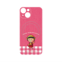 プレミアムパネル with MagSafe［ ちびまる子ちゃん - ピンクチェック ］