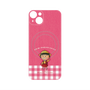 プレミアムパネル with MagSafe［ ちびまる子ちゃん - ピンクチェック ］