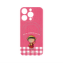 プレミアムパネル with MagSafe［ ちびまる子ちゃん - ピンクチェック ］