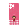 プレミアムパネル with MagSafe［ ちびまる子ちゃん - ピンクチェック ］