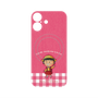 プレミアムパネル with MagSafe［ ちびまる子ちゃん - ピンクチェック ］