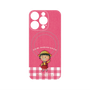 プレミアムパネル with MagSafe［ ちびまる子ちゃん - ピンクチェック ］