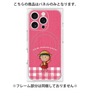 プレミアムパネル with MagSafe［ ちびまる子ちゃん - ピンクチェック ］