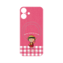 プレミアムパネル with MagSafe［ ちびまる子ちゃん - ピンクチェック ］