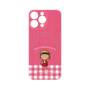 プレミアムパネル with MagSafe［ ちびまる子ちゃん - ピンクチェック ］