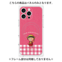 プレミアムパネル with MagSafe［ ちびまる子ちゃん - ピンクチェック ］