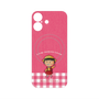 プレミアムパネル with MagSafe［ ちびまる子ちゃん - ピンクチェック ］