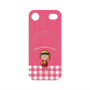 プレミアムパネル with MagSafe［ ちびまる子ちゃん - ピンクチェック ］