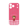 プレミアムパネル with MagSafe［ ちびまる子ちゃん - ピンクチェック ］