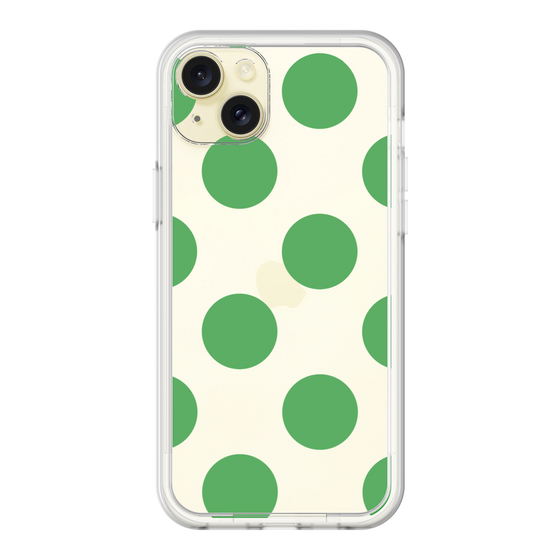 プレミアムパネル［ シンプルドット - Green ］