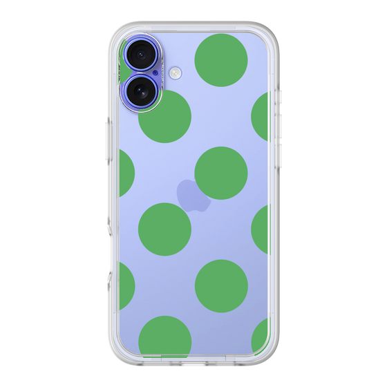 プレミアムパネル［ シンプルドット - Green ］