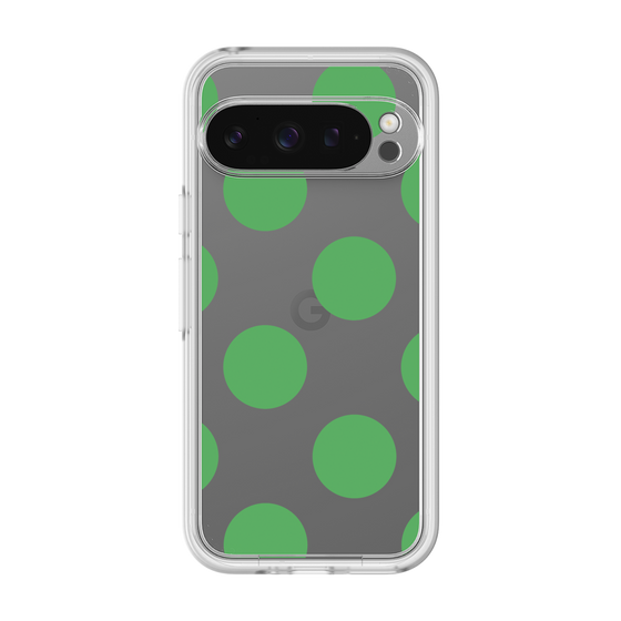 プレミアムパネル［ シンプルドット - Green ］