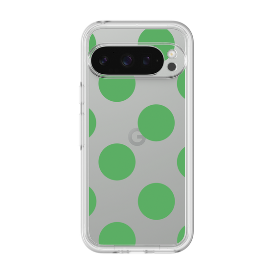 プレミアムパネル［ シンプルドット - Green ］