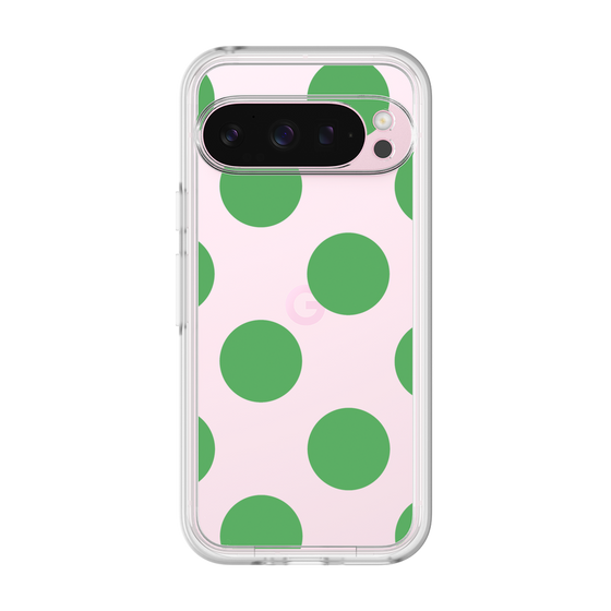 プレミアムパネル［ シンプルドット - Green ］