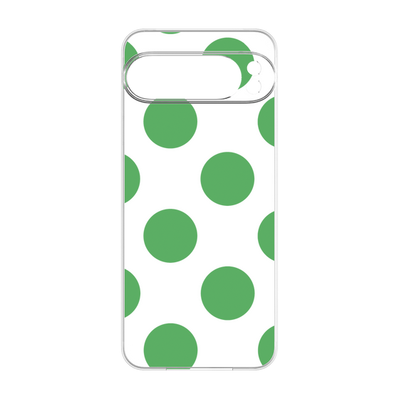 プレミアムパネル［ シンプルドット - Green ］