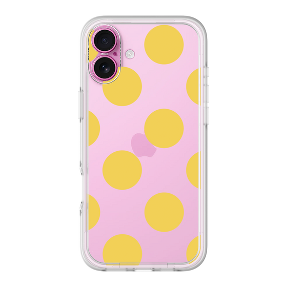 プレミアムパネル［ シンプルドット - Yellow ］