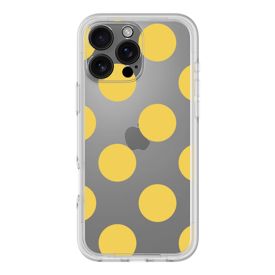 プレミアムパネル［ シンプルドット - Yellow ］
