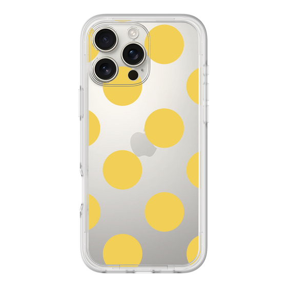 プレミアムパネル［ シンプルドット - Yellow ］