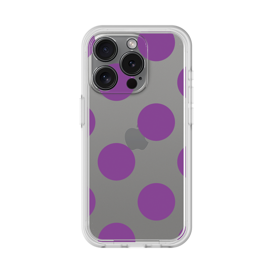 プレミアムパネル［ シンプルドット - Purple ］