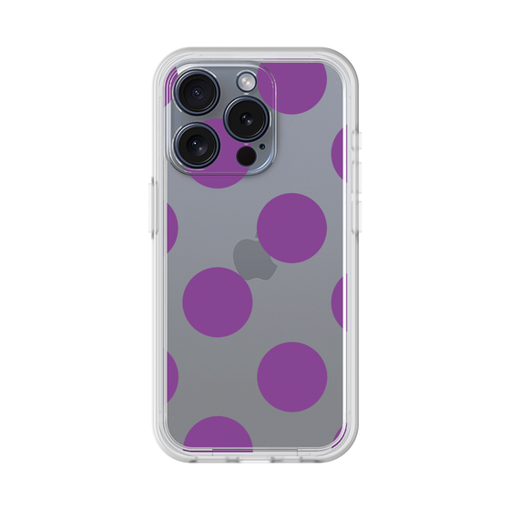 プレミアムパネル［ シンプルドット - Purple ］