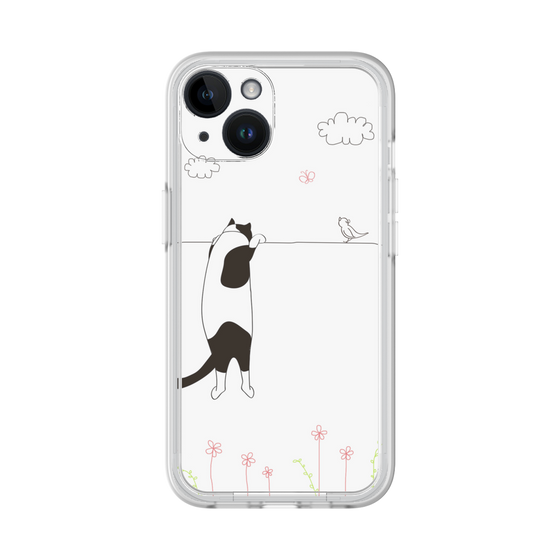 プレミアムパネル［ 夢中に覗く三毛ねこ ］