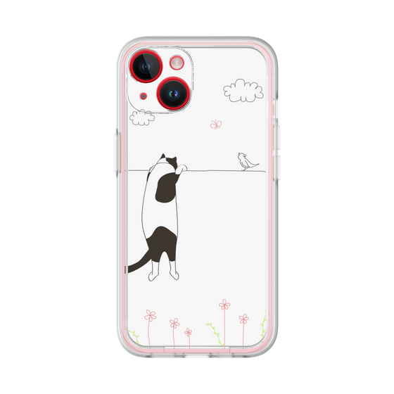 プレミアムパネル［ 夢中に覗く三毛ねこ ］