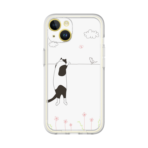 プレミアムパネル［ 夢中に覗く三毛ねこ ］