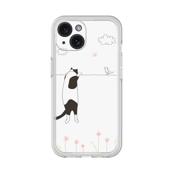 プレミアムパネル［ 夢中に覗く三毛ねこ ］