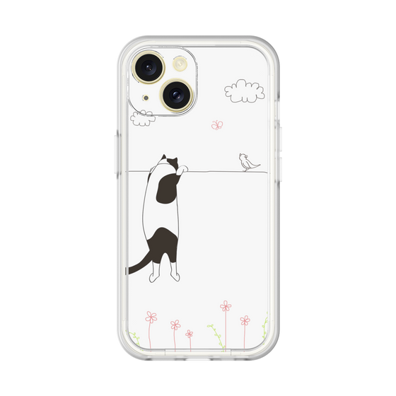 プレミアムパネル［ 夢中に覗く三毛ねこ ］