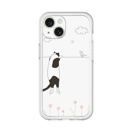 プレミアムパネル［ 夢中に覗く三毛ねこ ］