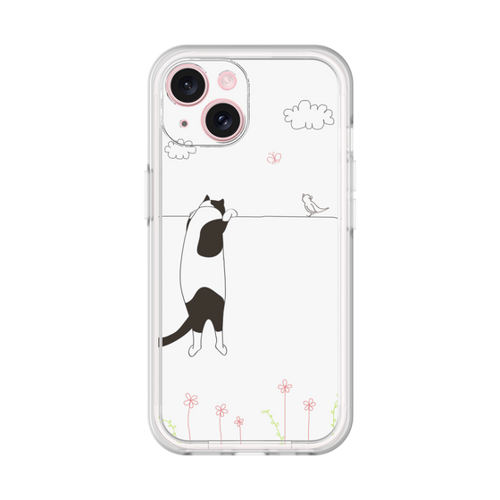 プレミアムパネル［ 夢中に覗く三毛ねこ ］