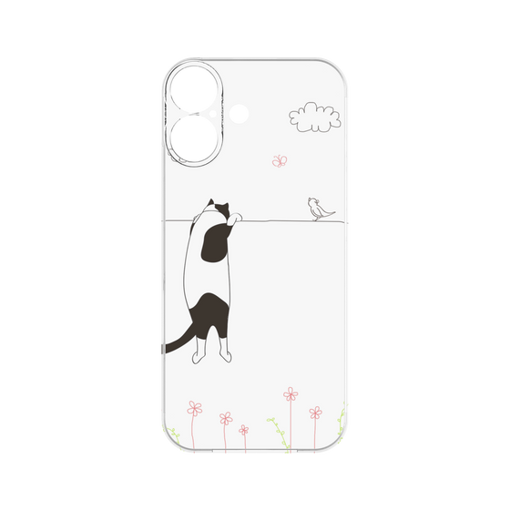 プレミアムパネル［ 夢中に覗く三毛ねこ ］