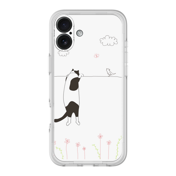 プレミアムパネル［ 夢中に覗く三毛ねこ ］