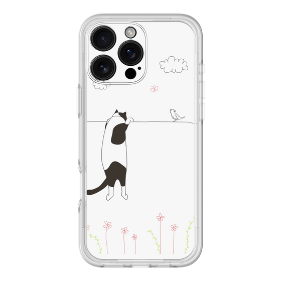 プレミアムパネル［ 夢中に覗く三毛ねこ ］