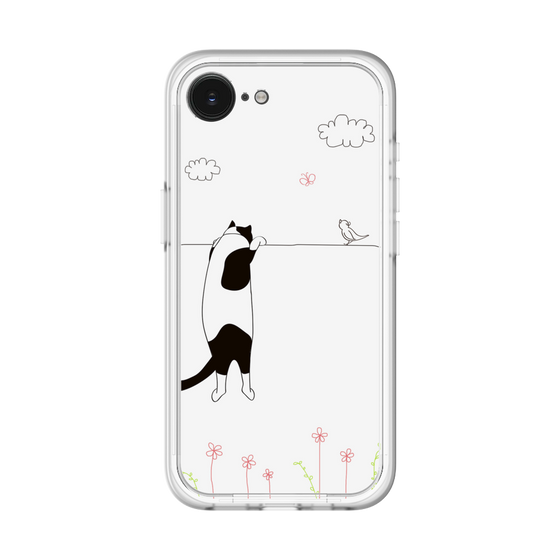 プレミアムパネル［ 夢中に覗く三毛ねこ ］