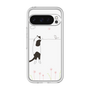 プレミアムパネル［ 夢中に覗く三毛ねこ ］