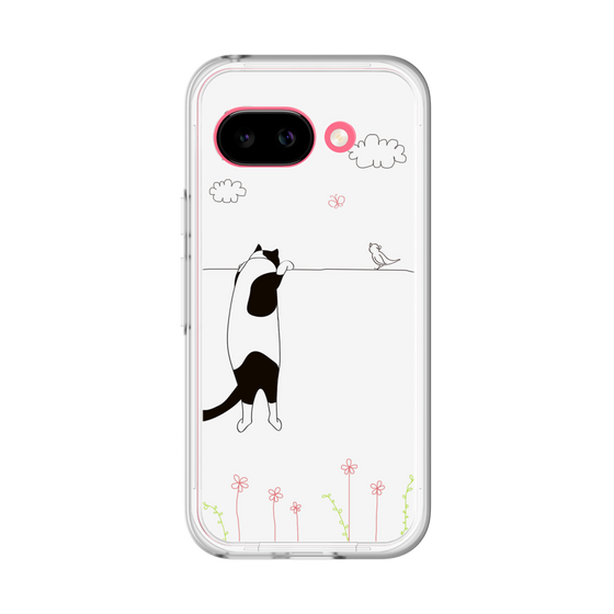 プレミアムパネル［ 夢中に覗く三毛ねこ ］