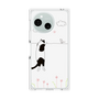 プレミアムパネル［ 夢中に覗く三毛ねこ ］