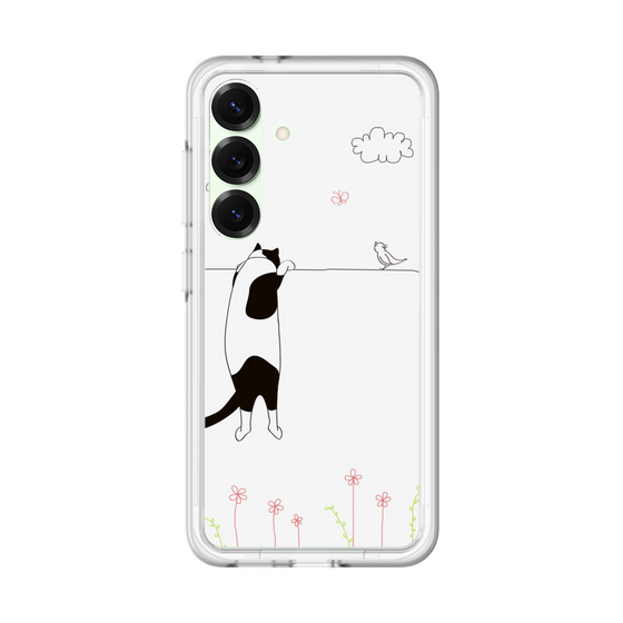 プレミアムパネル［ 夢中に覗く三毛ねこ ］